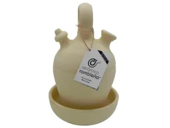 Botijo de barro base fina - 17x17x30 cm - 2.75 L