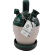 Botijo de barro filo verde - 18x18x32 cm - 4 L