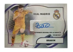 Best PANINI Brahim Díaz Autógrafo Original Real Madrid Club - Solo 25 copias