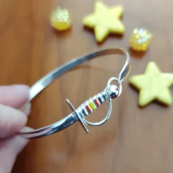 Sale Brazalete Estoque De Plata De Ley Con La Bandera De España