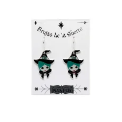Brujas azul Pendientes de colgar