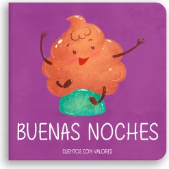 Buenas noches, caca. Libro para bebés con rimas