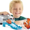 Buscando a Dory Playset con acción Camión de Hank color blanco