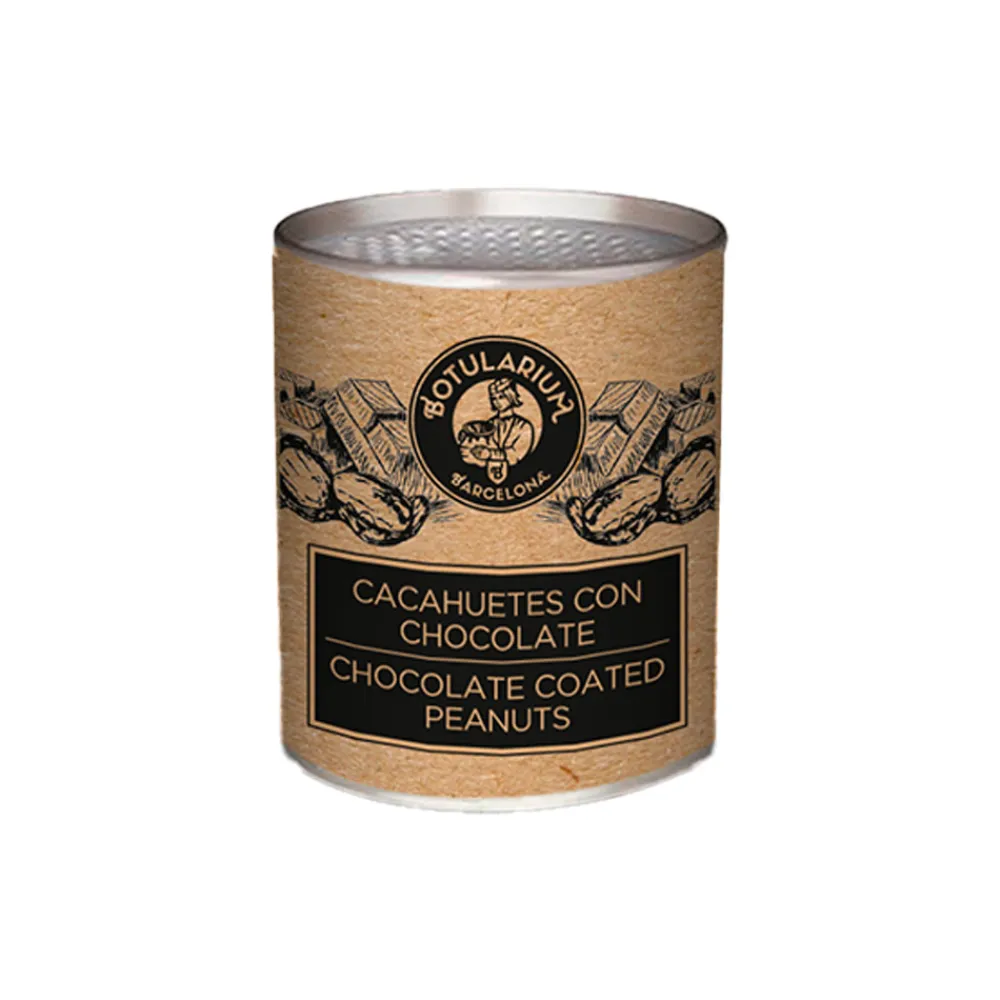 Online Botularium Cacahuete recubierto de chocolate - Pack de 10 latitas minibar