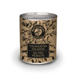 New Botularium Cacahuetes picantes y Cacahuetes salados (Pack con 5 latitas minibar de cada)