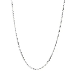Best Cadena De Plata De Ley Rodiada 040 - 45 Cm.