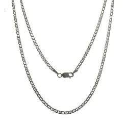 Cadena Marina En Plata De Ley 45 Cm. 2,5 Mm.