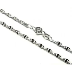 Cadena Plata De Ley Lumina 60 Cm.