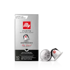 Online Illy Café en cápsulas compatibles tueste Forte 10 cápsulas