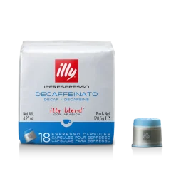 New Illy Café Iperespresso Descafeinado 18 cápsulas
