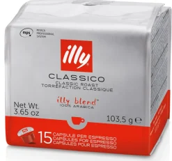 Sale Illy Café MPS Clásico 15 cápsulas