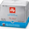 Café Illy MPS Descafeinado 15 Cápsulas