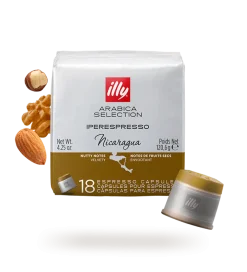 Hot Illy Café Iperespresso Arabica Selection Nicaragua 18 cápsulas
