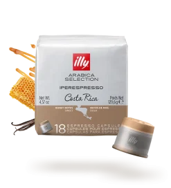 New Illy Café Iperespresso Arabica Selection Costa Rica 18 cápsulas