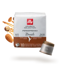 Best Illy Café Iperespresso Arabica Selection Brasile 18 cápsulas