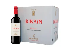 Outlet Bikain Caja 12 botellas de vino tinto DOC Rioja 2023 - 12 x 75 cl