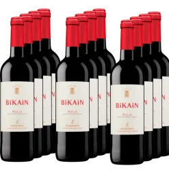 Outlet Bikain Caja 12 botellas de vino tinto DOC Rioja 2023 - 12 x 75 cl