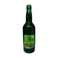 Caja de 2 Botellas de 70 cl de Sidra Natural Tradicional + 1 vaso grabado "Alonso"