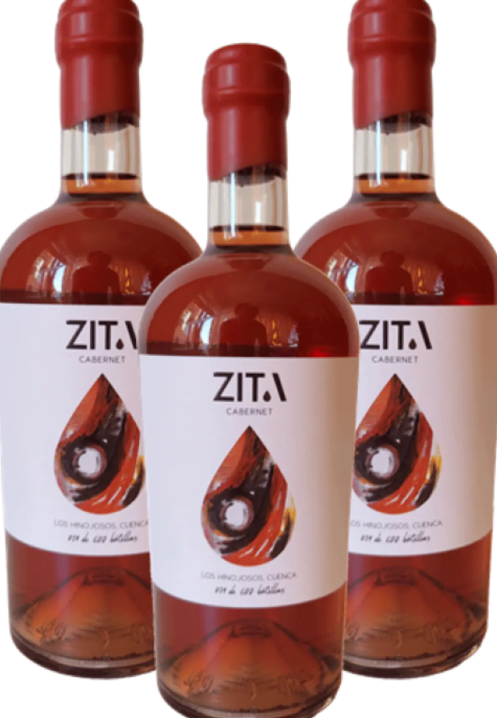 Discount Familia Lodares Caja de 3 botellas. Zita 22. Rosado 100% Cabernet.