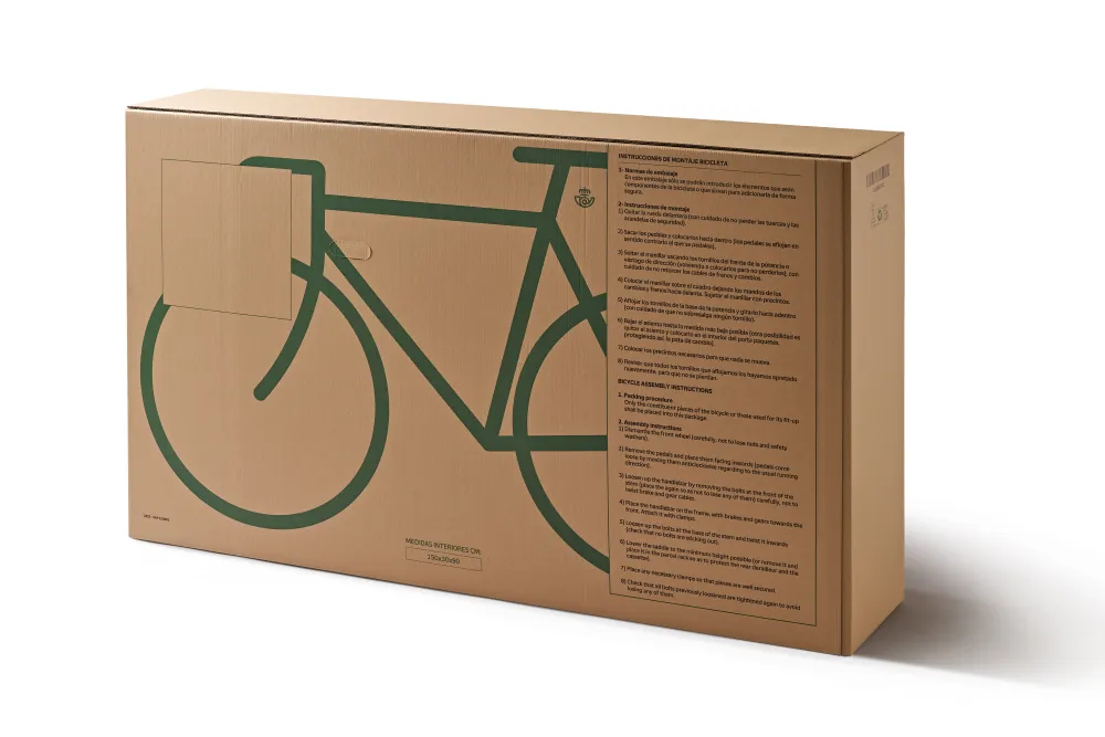 New Caja para bicicletas |1500 x 300 x 900 mm