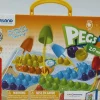 Hot Miniland Caja Pegs 180 piezas 10 mm