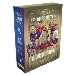 Best PANINI Caja Tributo Andrés Iniesta El Juego Continúa Precintada Firma Asegurada
