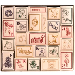 Calendario de adviento con especias