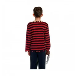 Best Kebedo Moda Camiseta Freddy Krueger Garras y Sombrero Niños - Disfraz de Miedo Infantil
