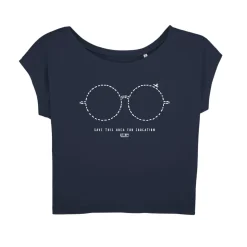 Camiseta oversize mujer "Education" Uttopy - Plan International