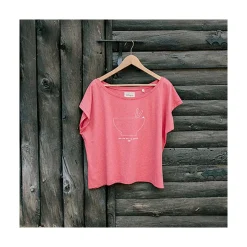 Camiseta oversize mujer "Nutrition" Uttopy - Acción contra el hambre