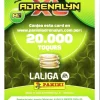 Campeón card 478 Copa campeones 20.000 toques cromo Adrenalyn XL 2024 2025 La liga 24/25