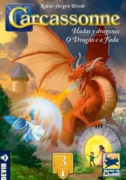 Sale Devir Carcassonne. Hadas y dragones