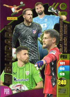 Card Blindada 476 porteros cromo Adrenalyn XL 2024 2025 La liga 24/25