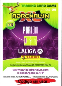 Card Blindada 476 porteros cromo Adrenalyn XL 2024 2025 La liga 24/25