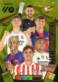 New Panini España Card Invencible #477 2025-26 Cromo Panini Adrenalyn XL La Liga 25/26