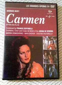 Hot DVDTOTAL Carmen: 2 parte Acto III y IV: Grandes óperas en DVD. (Zeffirelli) [dvd]