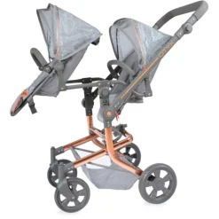 Carro para Muñecas Gemelar Grande Cityx Plegable