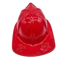 Clearance Disfraces Lucero Casco de Bombero de Plástico Rojo Infantil