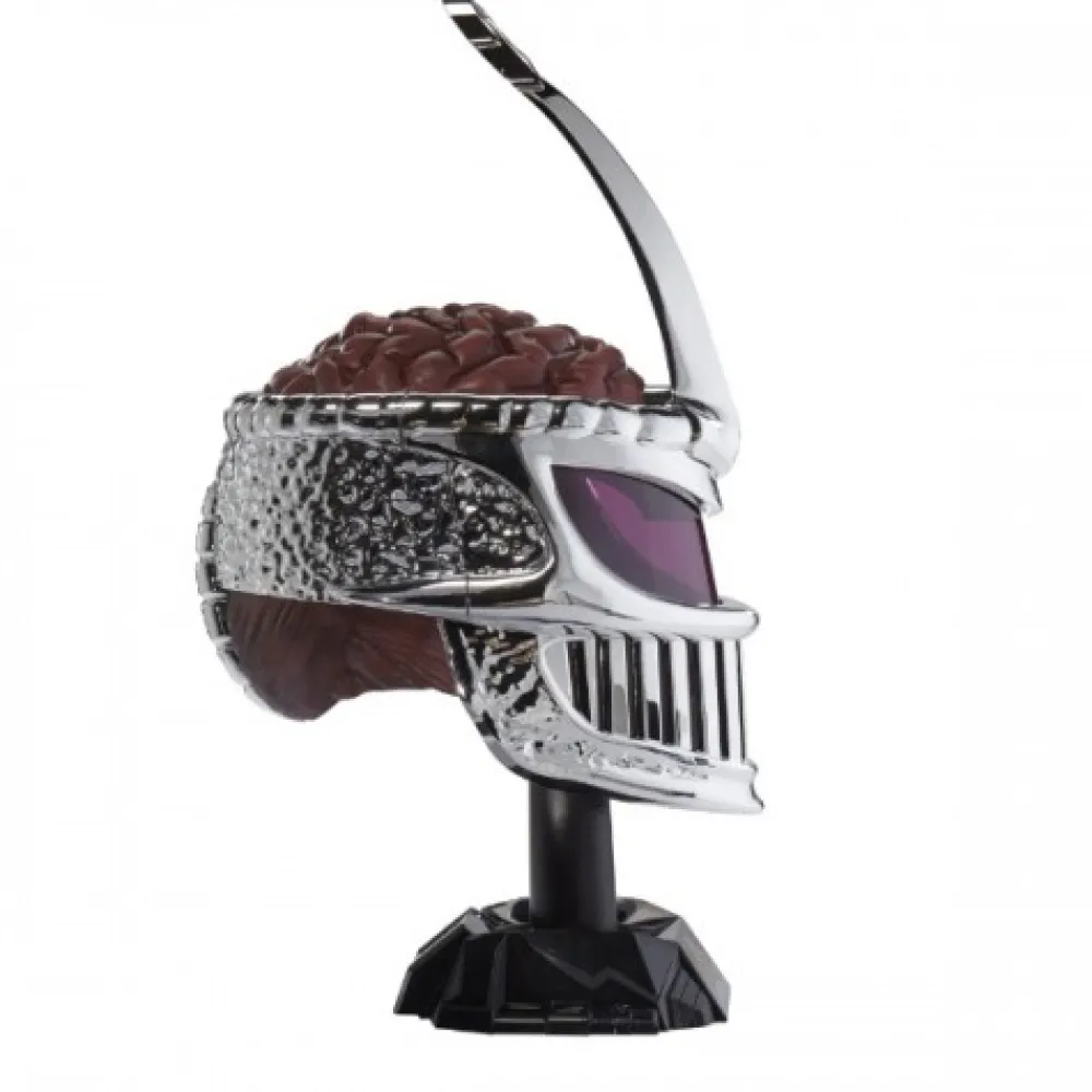 New Hasbro Casco Lord Zedd Villano Power Ranger Tamaño 1/1 ideal cosplay con expositor para exhibición