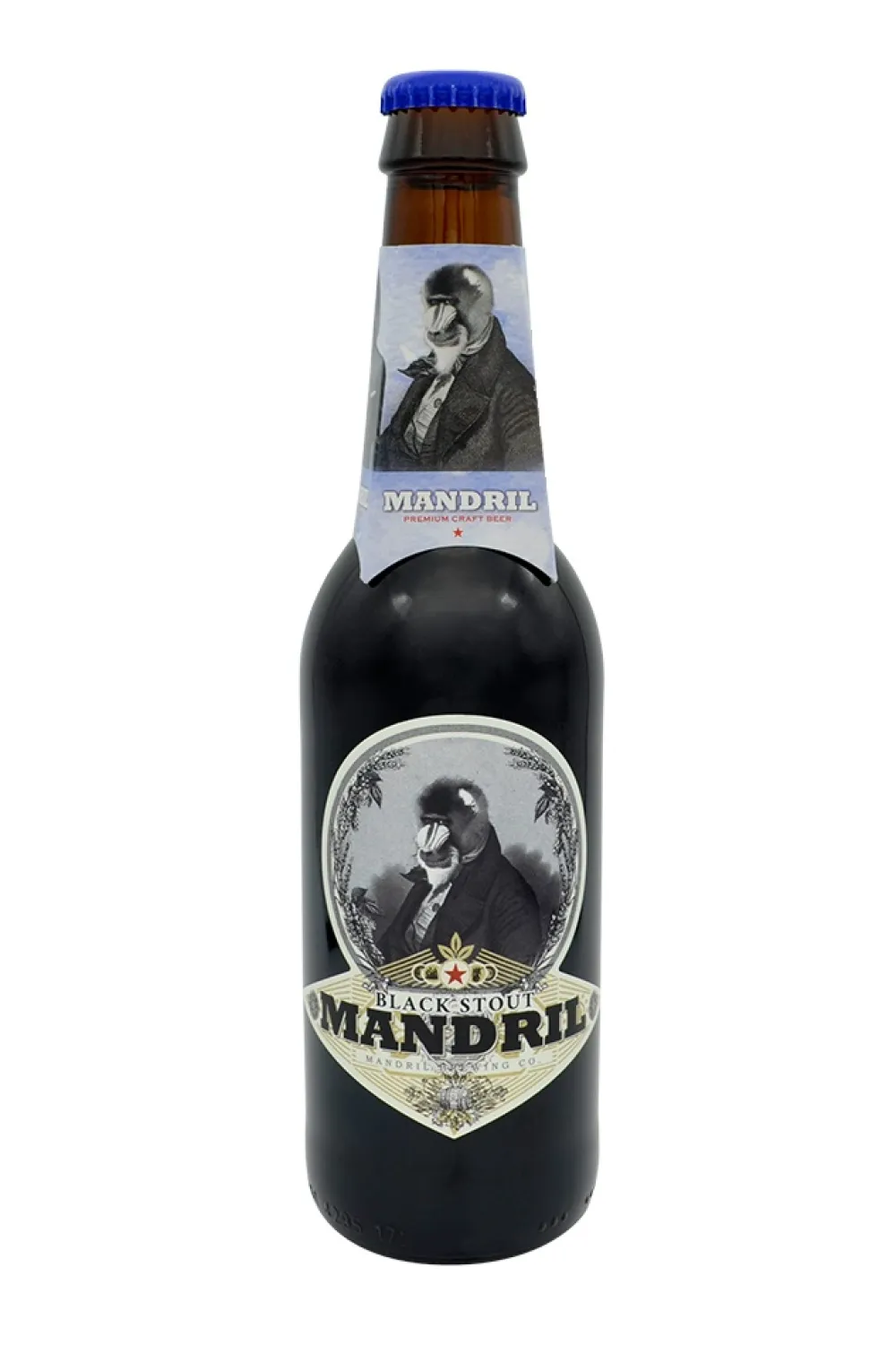 Discount Mandril Cerveza Artesana Black Stout - 12 x 33cl