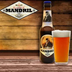 Mandril Cerveza Artesana Indian Pale Ale - 12 x 33cl