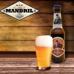 Cerveza Artesana Mandril Sporting Beer L 12 botellas de 33 cl