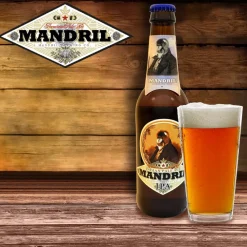 Cerveza Artesana Mandril Variada: 2 unidades de 6 cervezas distintas L 12 botellas de 33cl
