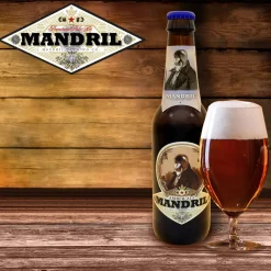 Cerveza Artesana Mandril Variada: 2 unidades de 6 cervezas distintas L 12 botellas de 33cl