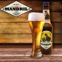 Online Mandril Cerveza Artesana Weisse (Trigo) L 12 botellas de 33cl