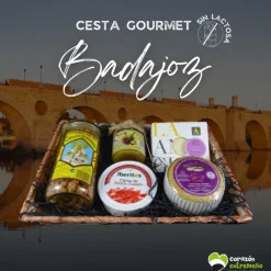 Discount Corazón Extremeño Cesta Gourmet Badajoz Sin lactosa