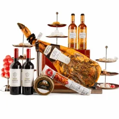 Cesta Gourmet Ibérica con Paleta (Ref 915)