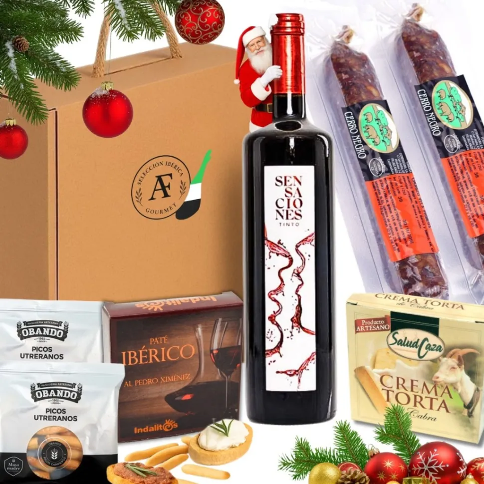 Cesta Navidad Gourmet Mediana