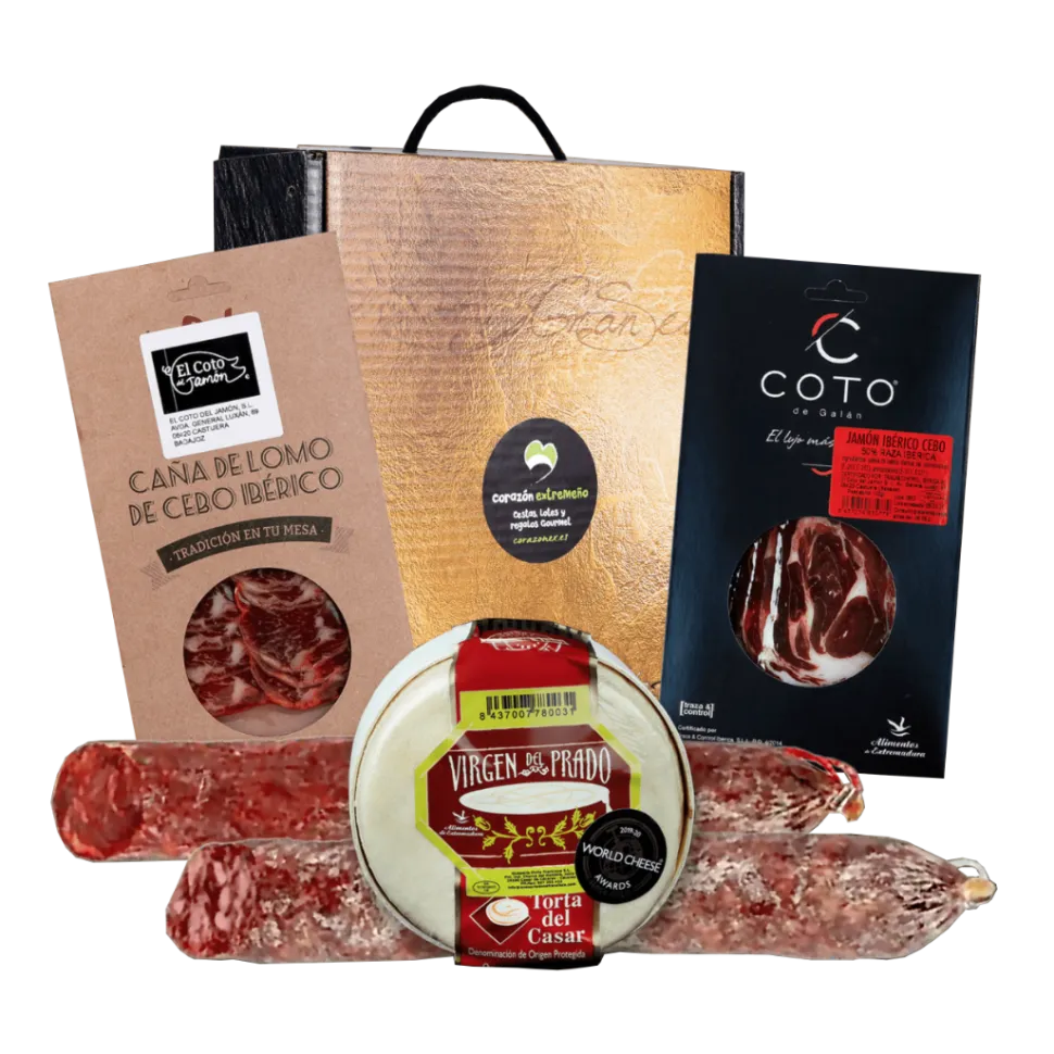 Cesta Regalo Navidad Lote Gourmet Navalmoral de la Mata