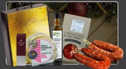 Cesta Regalo Navidad Lote Gourmet Acehuche
